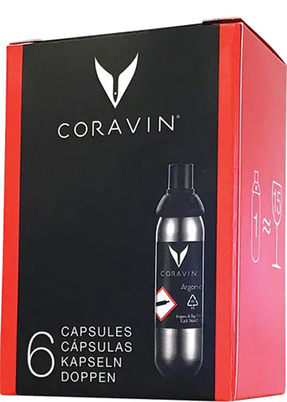 CORAVIN CAPSULES 6PK