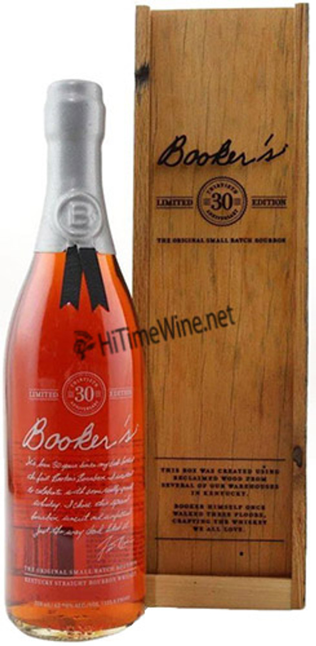 ウイスキー Booker's Bourbon 750ml Bookers Uncut & Unfiltered Small Batch 7 Year Bourbon Whiskey