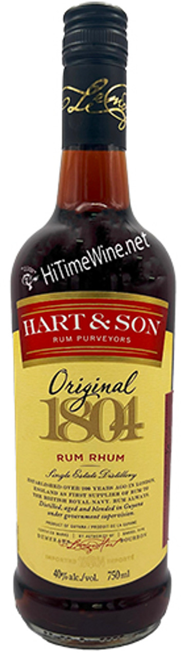 ウイスキー LEMON HART DEMERARA PREMIUM RUM 750ml LEMON HART ORIGINAL 1804 RUM 40% 750ML DEMERARA FROM GUYANA