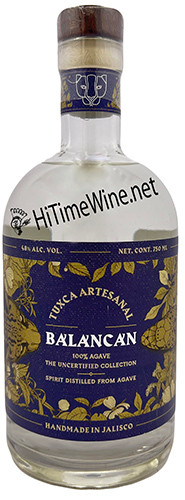 BALANCAN TUXCA ARTESANAL AGAVE SPIRIT 750ML HANDMADE IN JALISCO,