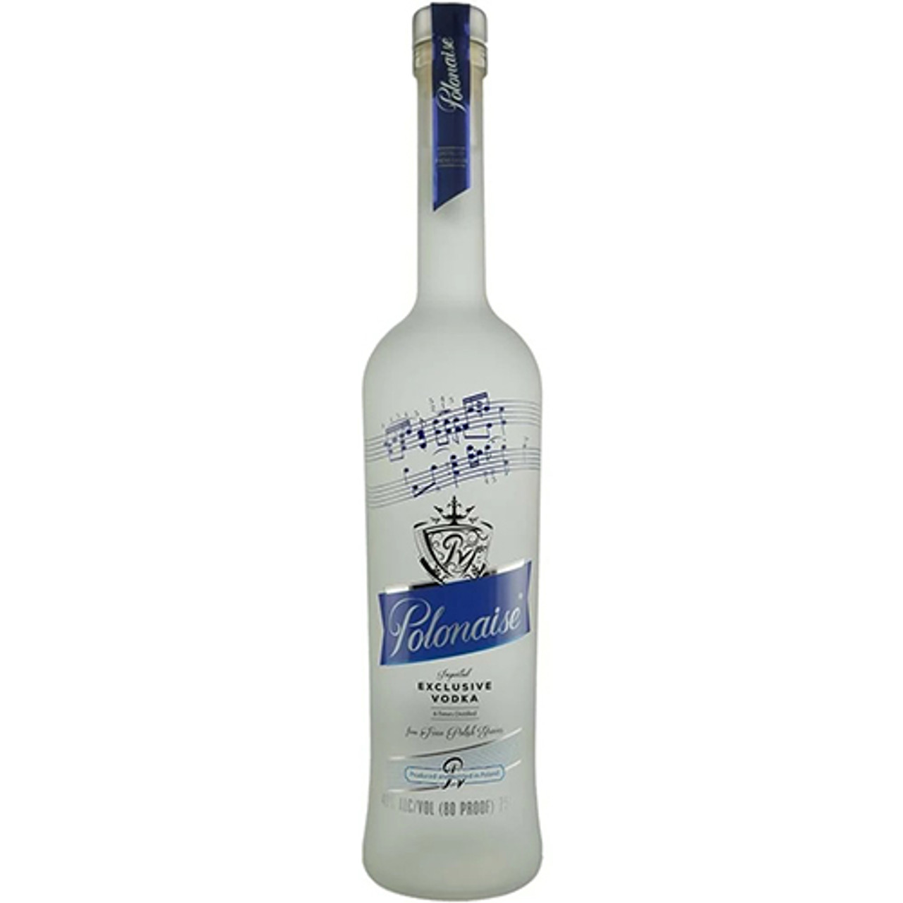 CRAFT SPIRITS VODKA POLONAISE 750 80PF HANDMADE FROM POLAND