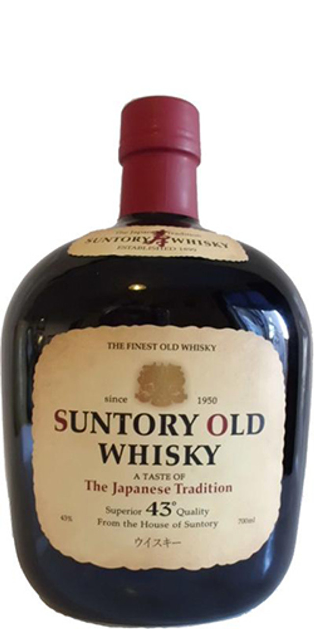 SUNTORY OLD WHISKY 43% 700ML THE JAPANESE TRADITION