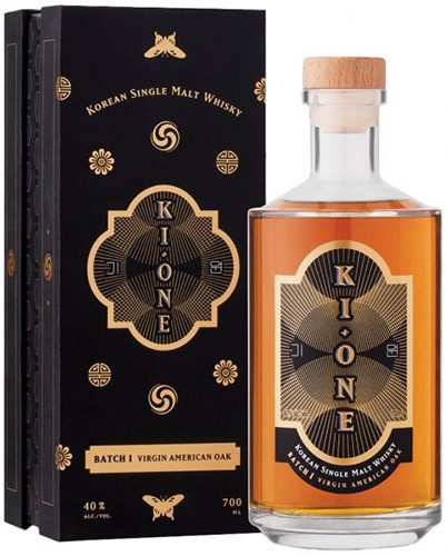 Andy　KI-ONE シングルモルトウイスキー THREE SOCIETIES KI ONE BATCH-1 40% 700ML VIRGIN AMERICAN OAK