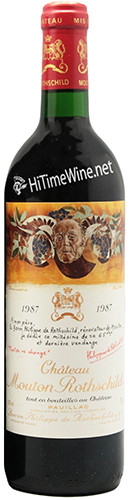 ワイン Chateau Mouton Rothschild 1987 MOUTON ROTHSCHILD 1987 PAUILLAC