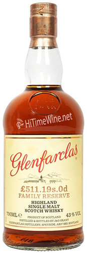 ジ*ル様 Glenfarclas Family Reserve 700ml 43 GLENFARCLAS 511.19s.0D FAMILY RESERVE 700ML HIGHLAND SINGLE MALT