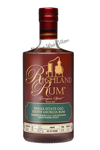 【A016】Richland Rum Single Estate Old RICHLAND RUM SINGLE ESTATE OLD SOUTH GEORGIA RUM TERRAPIN DOUBLE