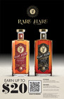 RARE HARE 15YR FRENCH OAK STAVES 50% 750ML AMERICAN WHISKEY