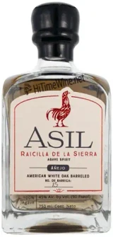 Picture of ASIL RAICILLA SIERRA DE LA ANEJO 7YR 45% 750ML D-2021 DOUBLE DIST WHITE OAK BRICK OVEN