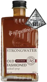 Picture of STRONGWATER, OLD FASHIONED MAPLE PECAN COCKTAIL SYRUP, SINGLE 8oz BOTTLE