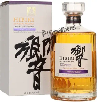 Picture of HIBIKI MASTER SELECT WHISKY 100TH ANNIVERSARY 43% SUNTORY HARMONY JAPANESE WHISKY