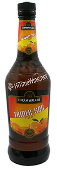 PICTURE OF HIRAM WALKER TRIPLE SEC; 30 PROOF, 750 MILLILITER BOTTLE