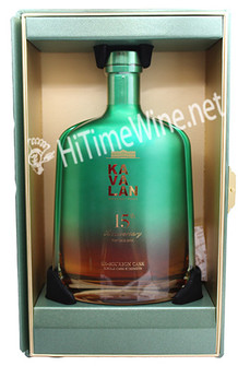 PICTURE OF KAVALAN 15TH ANNIVERSARY SINGLE MALT WHISKY BOTTLE