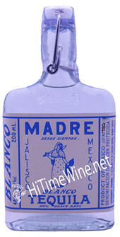 picture of MADRE TEQUILA BLANCO FLASK 200 milliliter