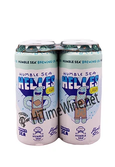 PICTURE OF HUMBLE SEA BREWING COMPANY, HELLES LAGER; 4.9% ALCOHOL BY VOLUME; 4 PACK 16 OUNCE CANS
