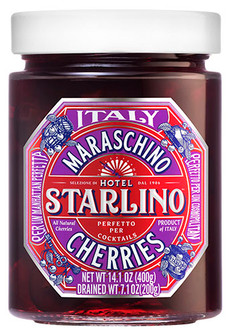 Picture of HOTEL STARLINO MARASCHINO CHERRIES 400G 14.1OZ