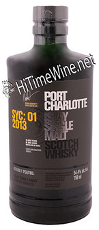 BRUICHLADDICH 10YR PORT CHARLOTTE 50% 750ML HEAVILY PEATED; ISLAY