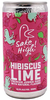 Picture of SAKE HIGH! HIBISCUS LIME HARD TEA 200ML CAN