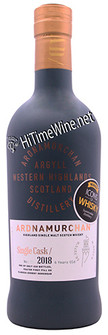 PICTURE OF ARDNAMURCHAN OLOROSO SHERRY CASK; 58.6%; PEATED HIGHLAND SINGLE MALT SCOTCH WHISKY; 6 YEAR, 700 MILLILITER BOTTLE;  N-1520