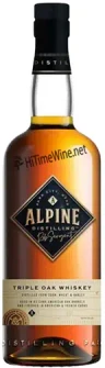 Picture of ALPINE TRIPLE OAK WHISKEY 48.4% AGED IN #3 CHAR AMERICAN OAK BARRELS