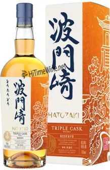 Picture of HATOZAKI TRIPLE CASK RESERVE 46% 750ML BOURBON,SHERRY & UMESHU CASKS KAIKYO DISTILLERY
