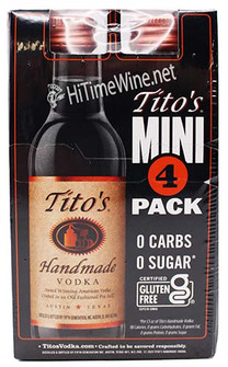 Picture of TITO'S HANDMADE VODKA 50ML 4-PACK