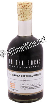 PICTURE OF ON THE ROCKS TEQUILA ESPRESSO MARTINI; 375 MILLILITER BOTTLE