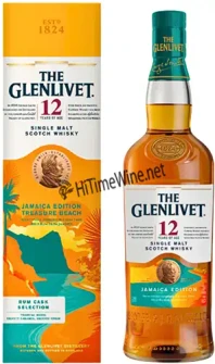 Picture of GLENLIVET JAMAICA EDITION 12YR 750ML SINGLE MALT SCOTCH WHISKY