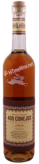 PICTURE OF 400 CONEJOS ANEJO-ESPADIN 100% AGAVE; 750 MILLILITER BOTTLE; NOM-0220X; MEZCAL ARTESANAL OAXACA