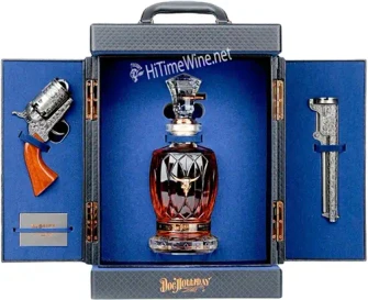 Picture of DOC HOLIDAY 10YR STRAIGHT BOURBON WHISKEY 96PF 700 GIFT SET CRISTAL BOTTLE W/REPO GUN WITH CASE