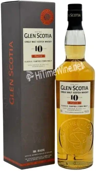 Picture of GLEN SCOTIA 10YR PEATED CLASSIC MALT 750ML CAMPBELTOWN SINGLE MALT SCOTCH WHISKY