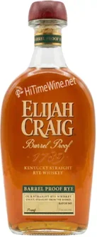 Picture of ELIJAH CRAIG RYE BARREL PROOF 60% BATCH-A126 750ML STRAIGHT RYE WHISKEY