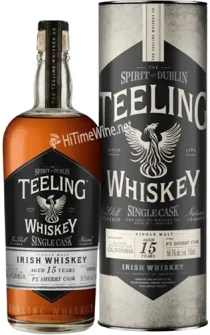 Picture of TEELING 15YR SHERRY 750ML IRISH WHISKY