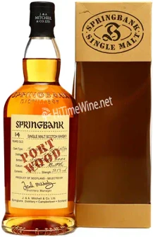 Picture of SPRINGBANK 14YR 1989 PORT WOOD 52.8% 700ML CAMPBELTOWN SINGLE MALT SCOTCH WHISKY