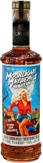 Picture of FILMLAND MOONLIGHT MAYHEM!2 THE WHITE PORT WOLF 47% 750ML STRAIGHT BOURBON WHISKEY FINISHED IN WHITE PORT CASKS