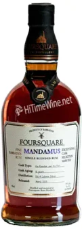 Picture of FOURSQUARE MANDAMUS 16YR 57% 750ML EX-BOURBON & EX-PORT CASKS; BARBADOS