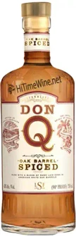 Picture of DON Q OAK BARREL SPICED RUM 45% 750ML PUERTO RICAN