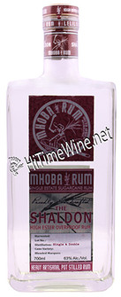 PICTURE OF MHOBA RUM THE SHALDON 63% 700ML HIGH ESTER OVERPROOF RUM - SINGLE ESTATE SUGARCANE RUM