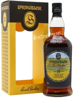 Picture of SPRINGBANK LOCAL BARELY 10YR 55.2% 700ML CAMPBELTOWN SINGLE MALT SCOTCH WHISKY