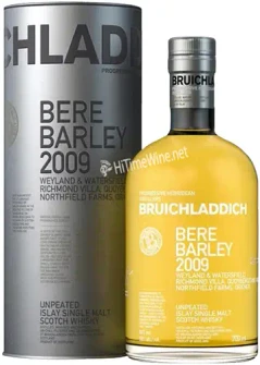 Picture of BRUICHLADDICH 2009 BERE BARLEY 50% 700ML ISLAY SINGLE MALT SCOTCH WHISKY