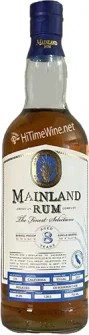 Picture of MAINLAND 8YR CALIFORNIA RUM 64% 750ML D-2017; MOLASSES SINGLE BOURBON CASK