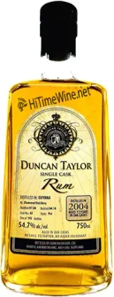 Picture of DUNCAN TAYLOR SINGLE CASK GUYANA 13YR 2004 54.7% 750ML DIAMOND DISTILLERY