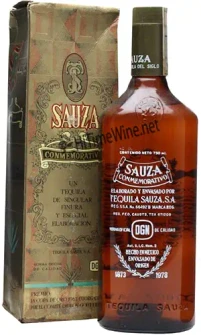 Picture of SAUZA CONMEMORATIVO TEQUILA OLD BOTTLE 750ML NOM 1101-I (1963-1979 ISH)