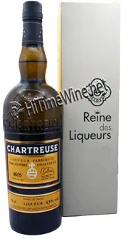 Picture of CHARTREUSE REINE DES LIQUEUR JAUNE 43% 2022 700ML FRANCE