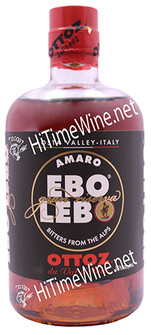 picture of OTTOZ EBO LEBO AMARO GRAND RISERVA; 36% ALCOHOL BY VOLUME; 700 MILLILITER BOTTLE; ITALY