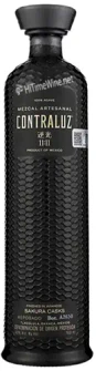 Picture of CONTRALUZ MEZCAL FINISHED IN JAPANESE SAKURA CASKS 11:11 REPOSADO 40% 700ML NOM-O778X