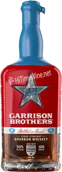 Picture of GARRISON BROTHERS BOTTLED & BOND 50% 750ML 100PF D-2019 HYE,TEXAS B-2026; TEXAS STRAIGHT BOURBON WHISKEY