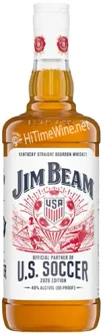 Picture of JIM BEAM BOURBON 2026 US SOCCER BOTTLE 40% 750ML OFFICIAL PARTNER OF U.S. SOCCER