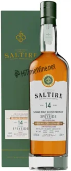 Picture of SALTIRE SPEYSIDE 14YR CASK STRENGHT 59.30% 700ML RARE MALT WHISKY COMAPANY; SINGLE MALT SCOTCH WHISKY