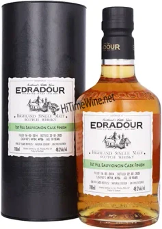 Picture of EDRADOUR 10YR SAUVIGNON CASK FINISH 48.2% 700ML D-2014; HIGHLAND SINGLE MALT SCOTCH WHISKY