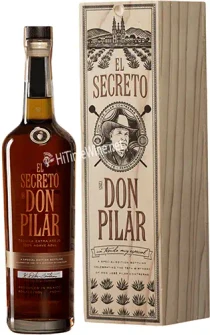 Picture of DON PILAR EL SECRETO EXTRA ANEJO TEQUILA 40% 750ML NOM 1443